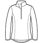 Sport-Tek LST357 Women's 1/4 zip Pullover