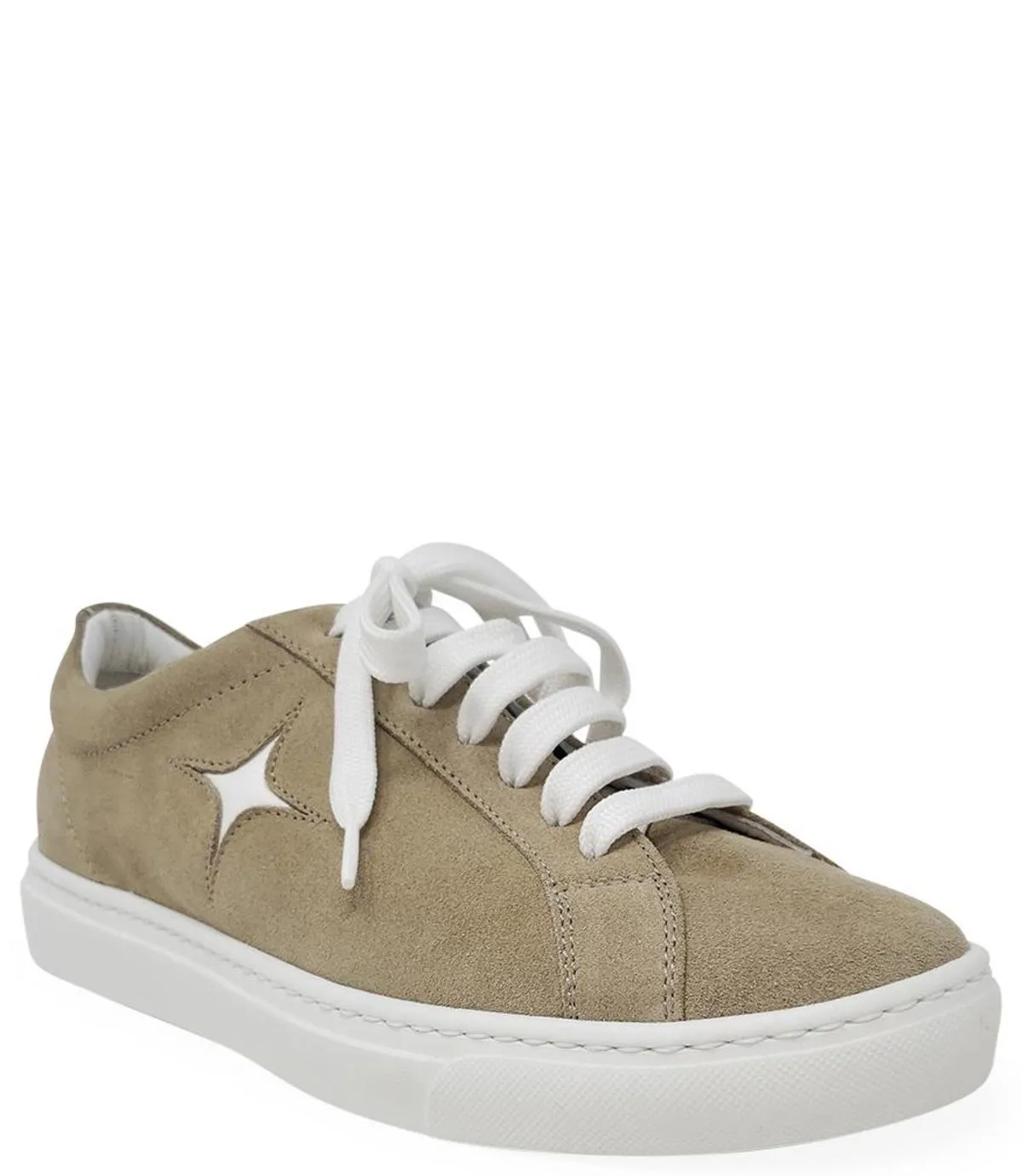 Suede Sirius Star Mens Sneaker - Beige