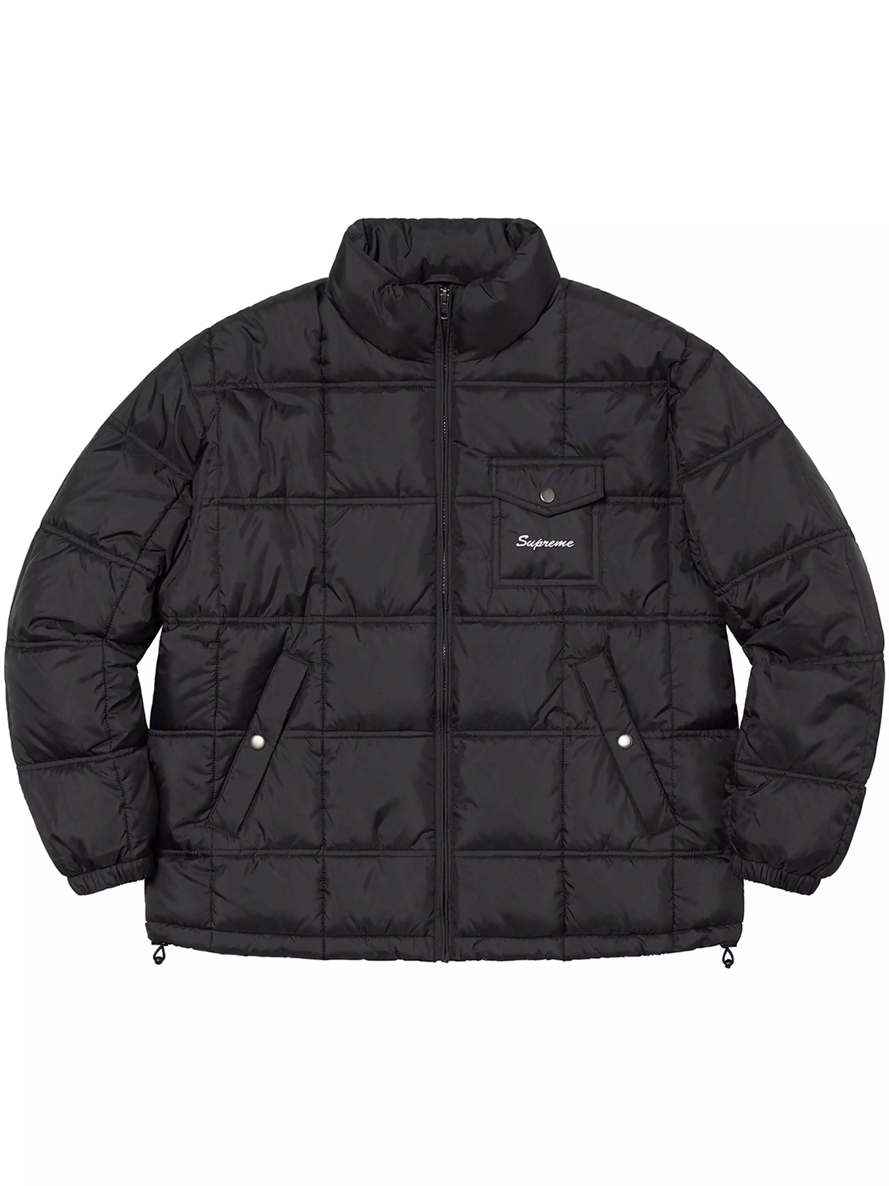 Supreme Iggy Pop Puffer Jacket Black [SS21]