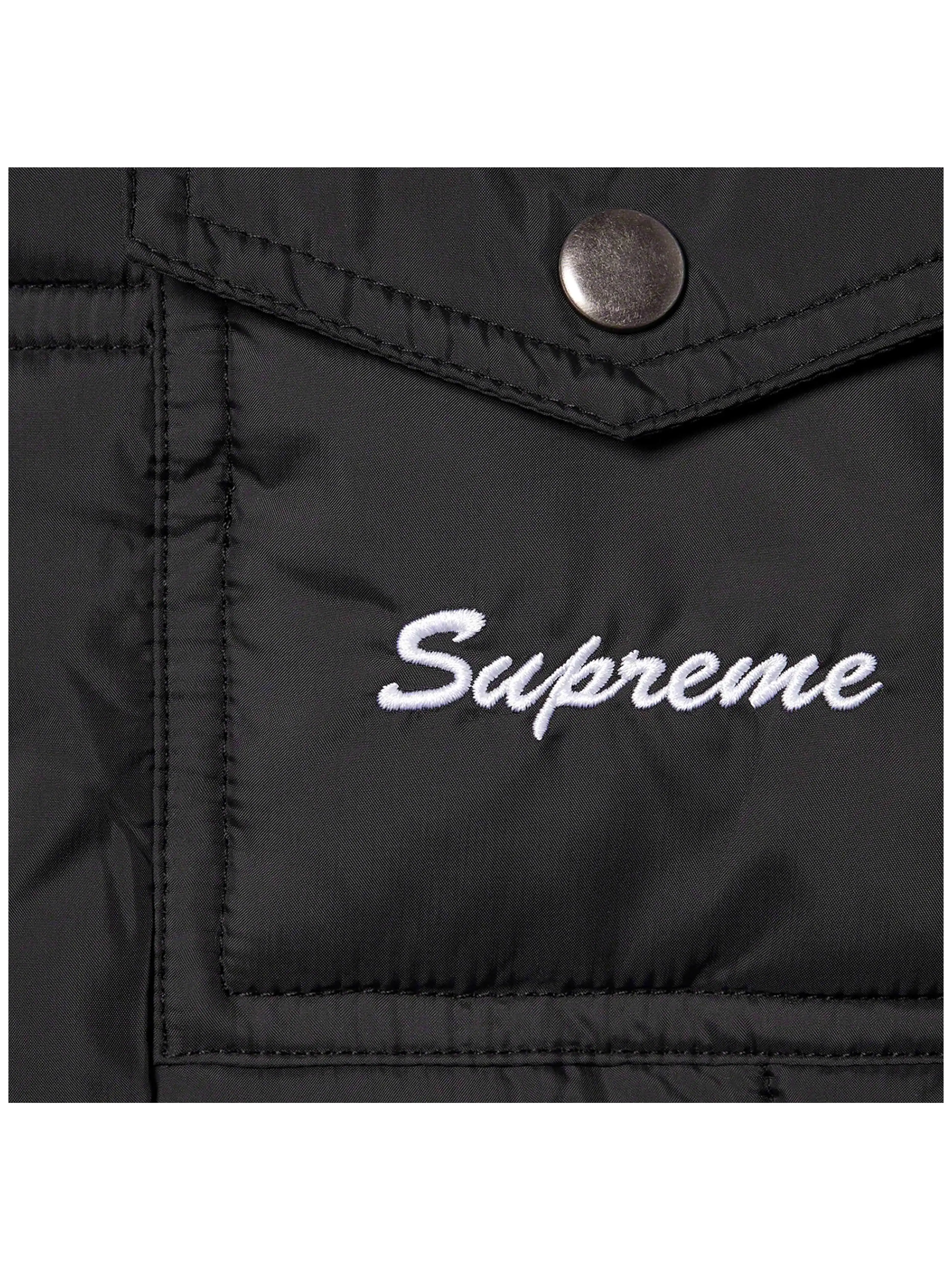 Supreme Iggy Pop Puffer Jacket Black [SS21]