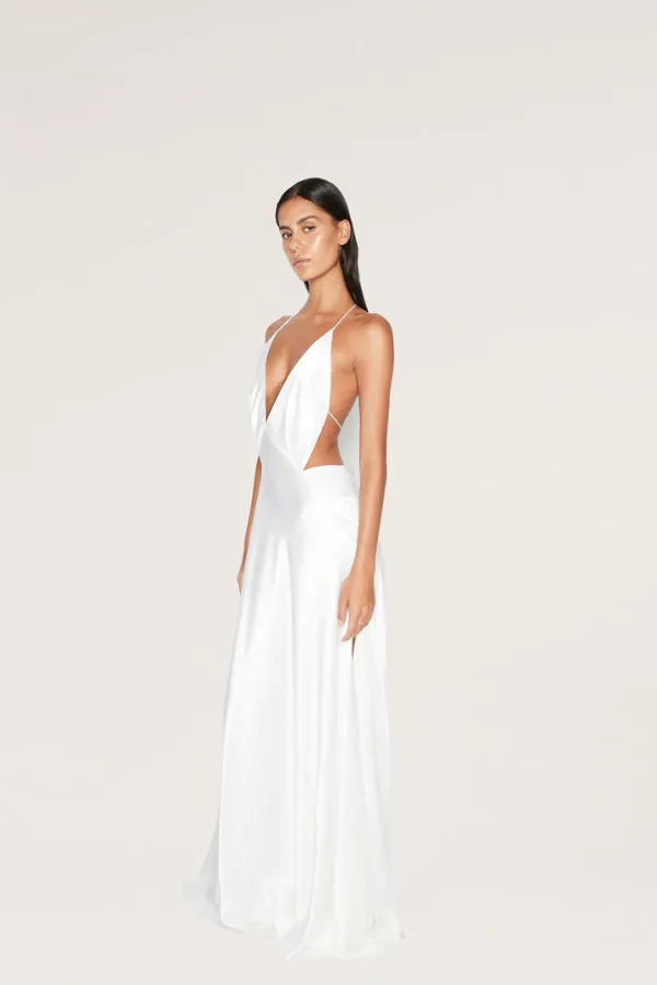 Tash Maxi Dress White