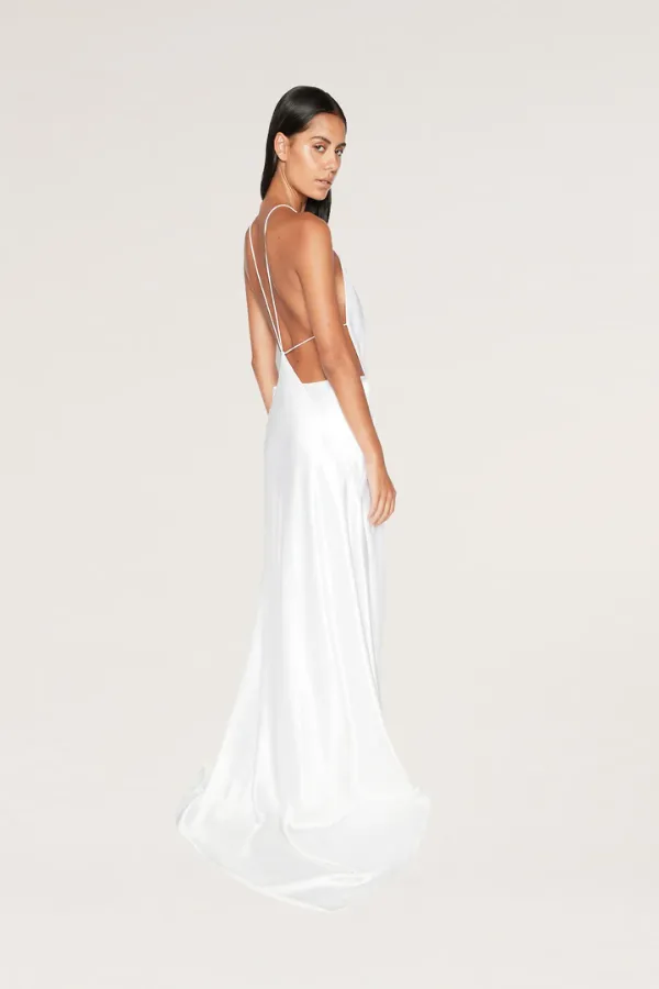 Tash Maxi Dress White