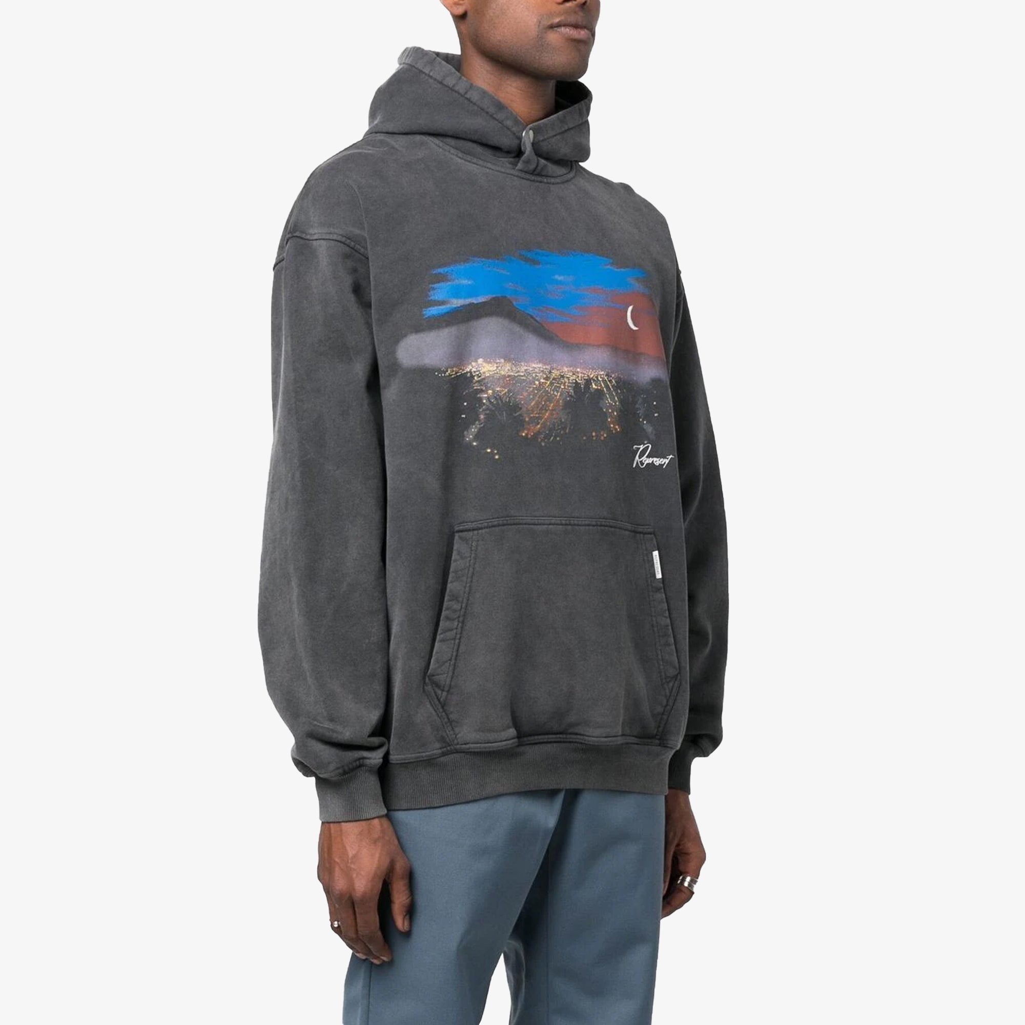 THE HILLS HOODIE 'VINTAGE GREY'