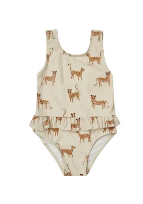 The Skirted Swimsuit by Rylee + Cru - Leopard - BABY