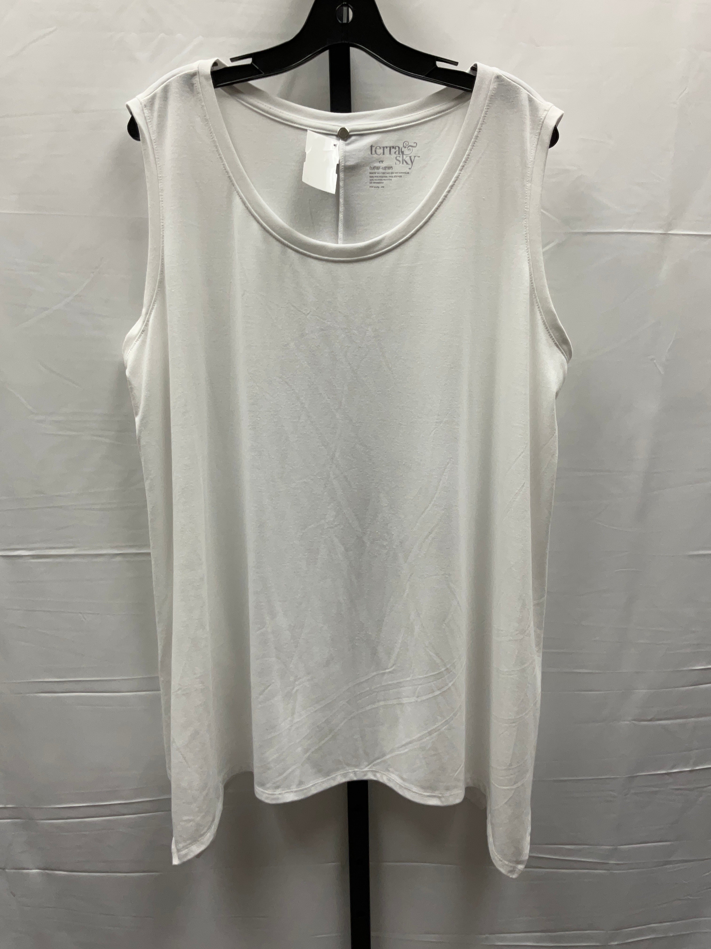 Top Sleeveless Basic By Terra & Sky  Size: 1x