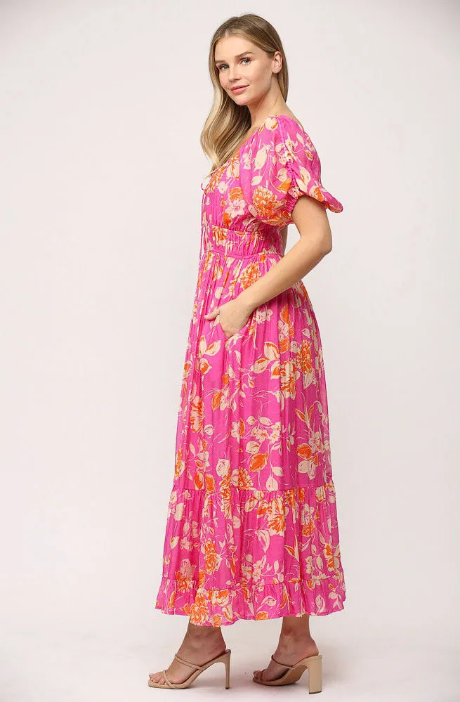 TROPICAL PUNCH MAXI DRESS