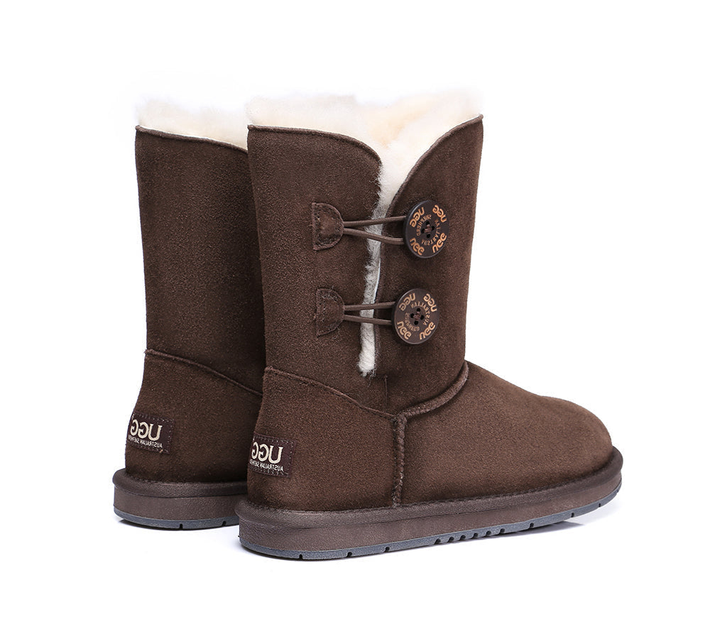 UGG Australian Shepherd Twin Buttons Short Boots