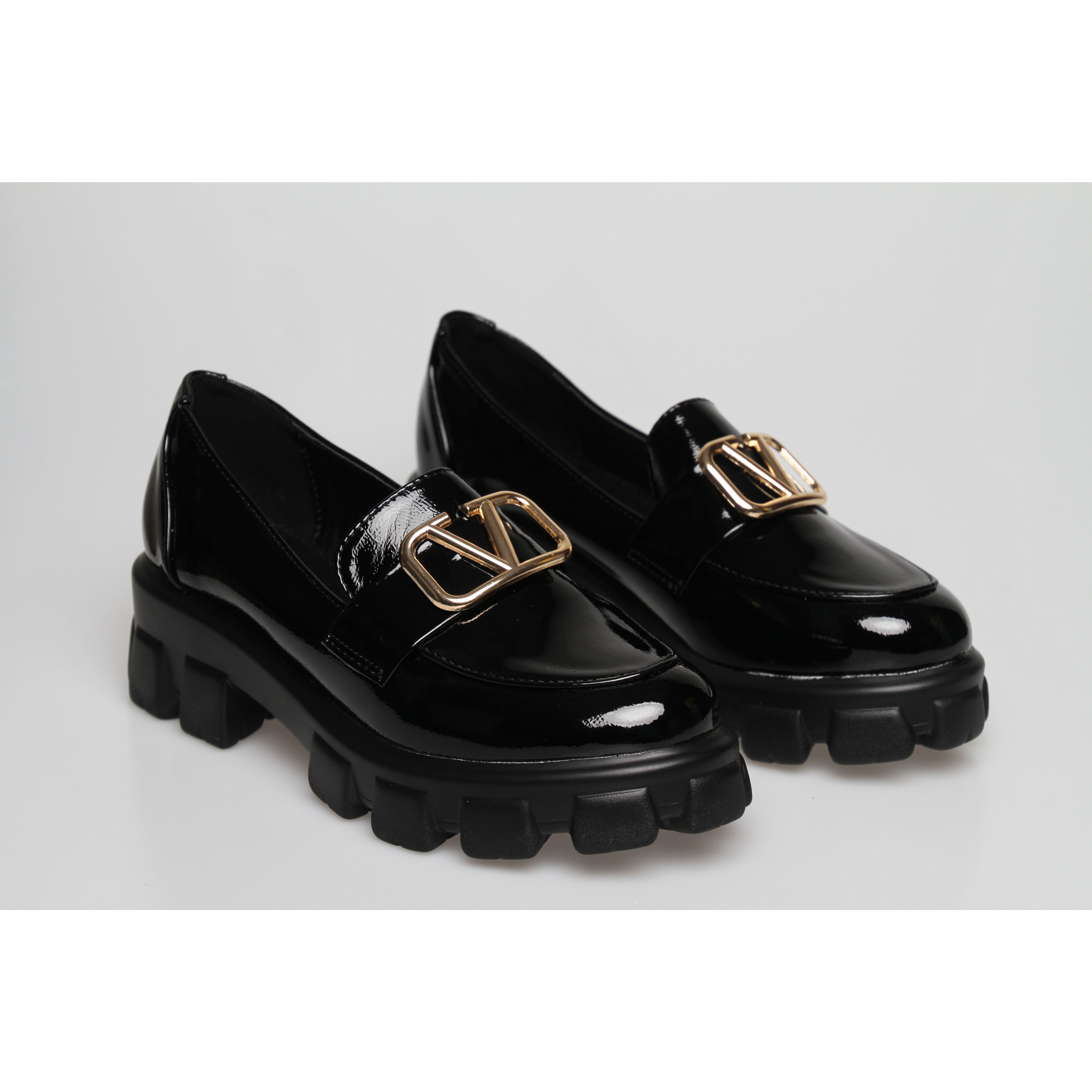 Vintage Slip Loafers Shoes