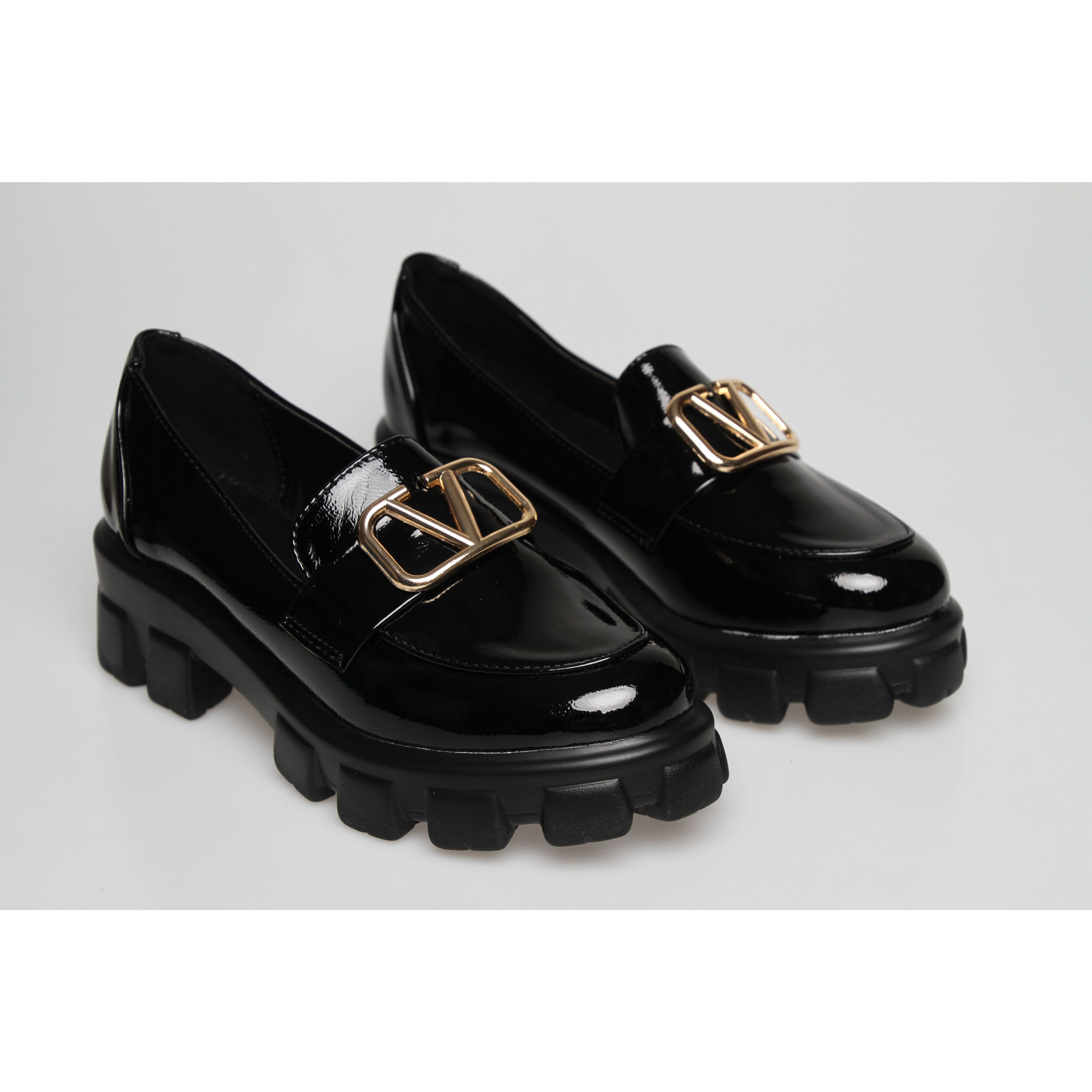 Vintage Slip Loafers Shoes