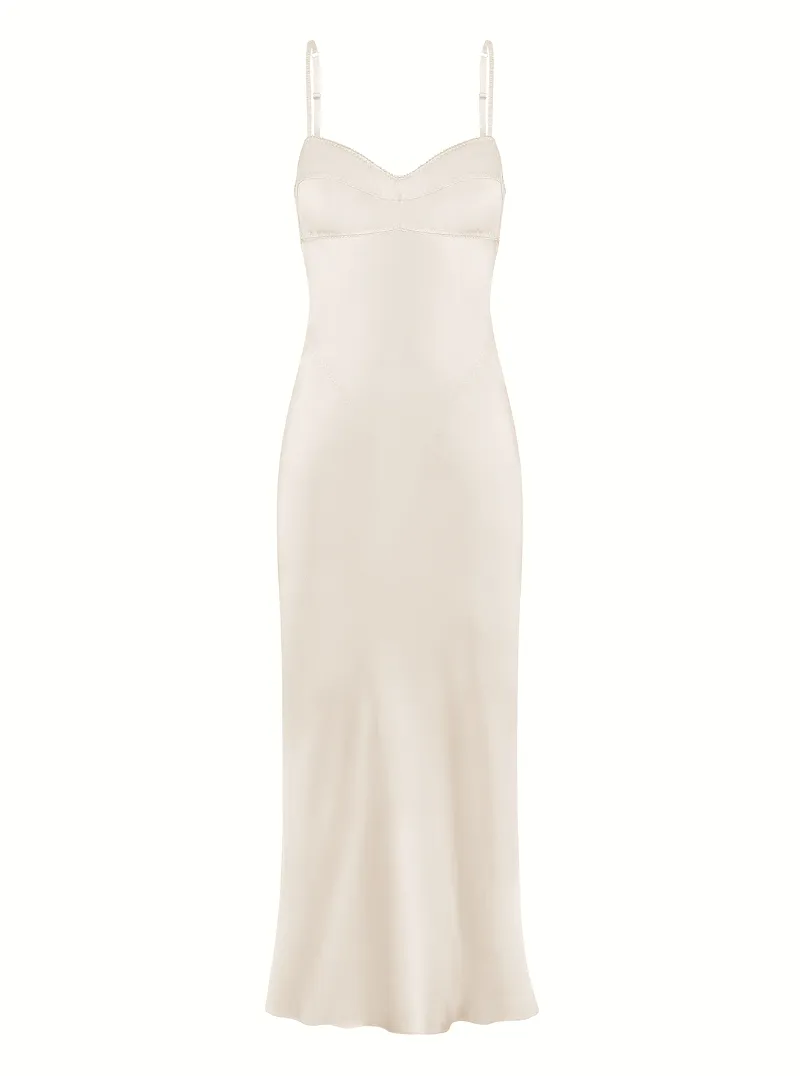 Waterlily Midi Dress in Ivory