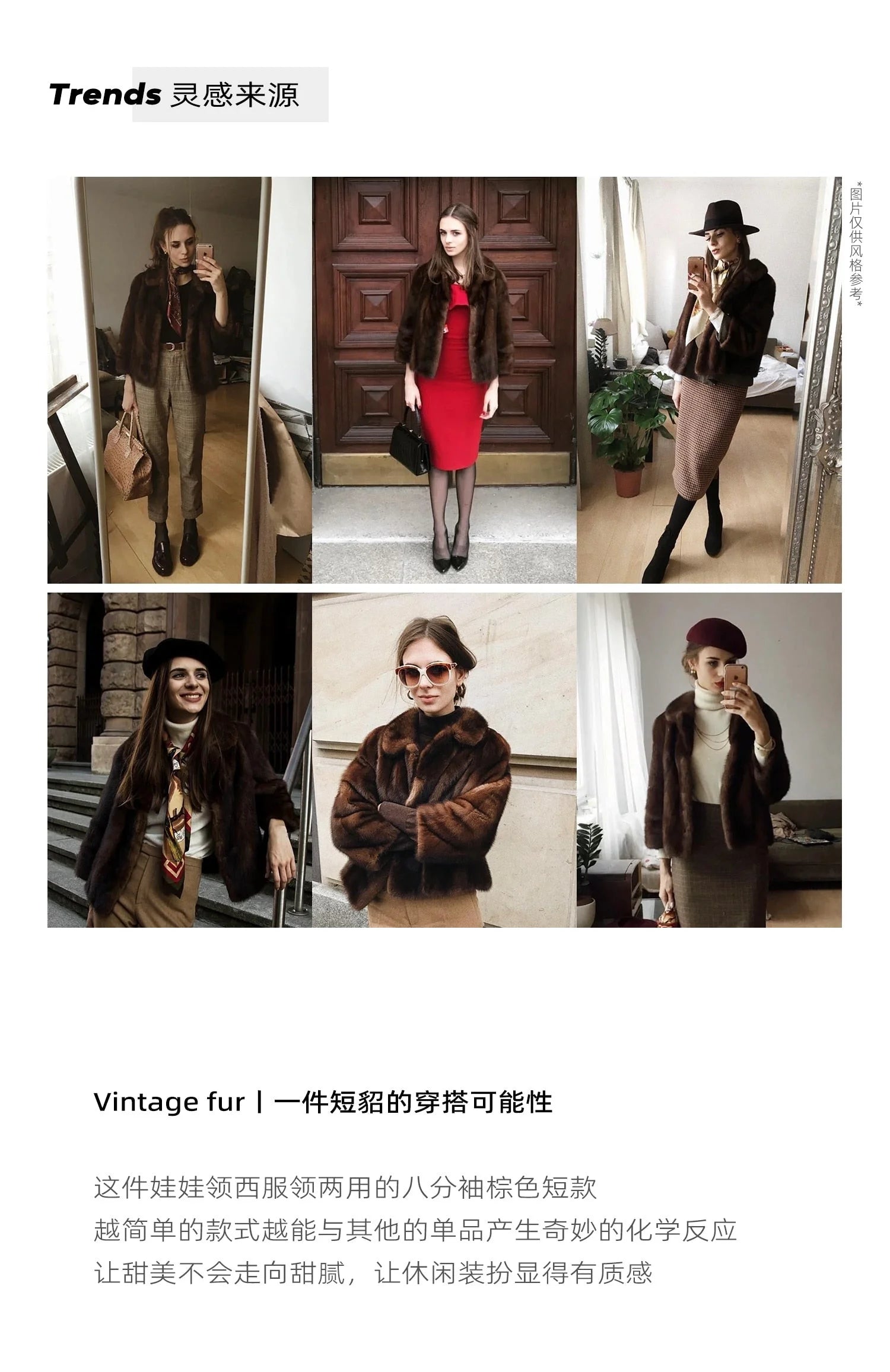 Women's Winter Warm Solid Real Mink Fur Mandarin Collar Thick Jackets