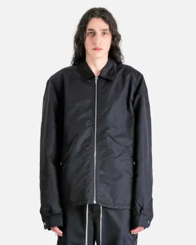 Zipfront Jacket - Black