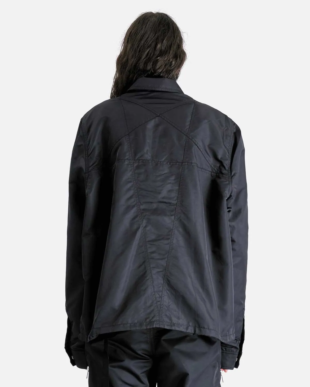 Zipfront Jacket - Black